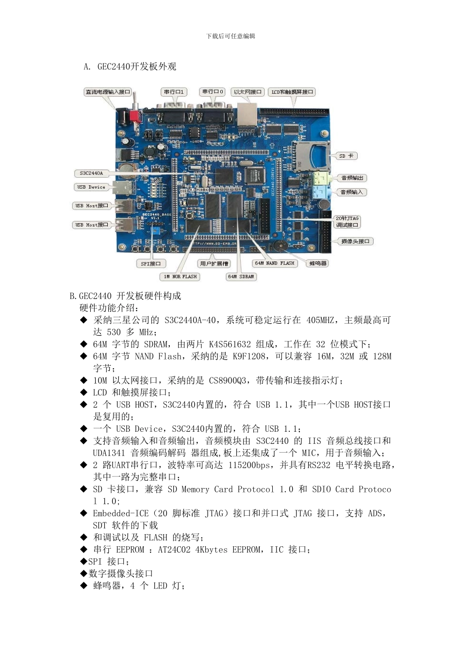 基于GPRS的智能家居远程监控系统(GEC-EHOME智能家居系..._第2页