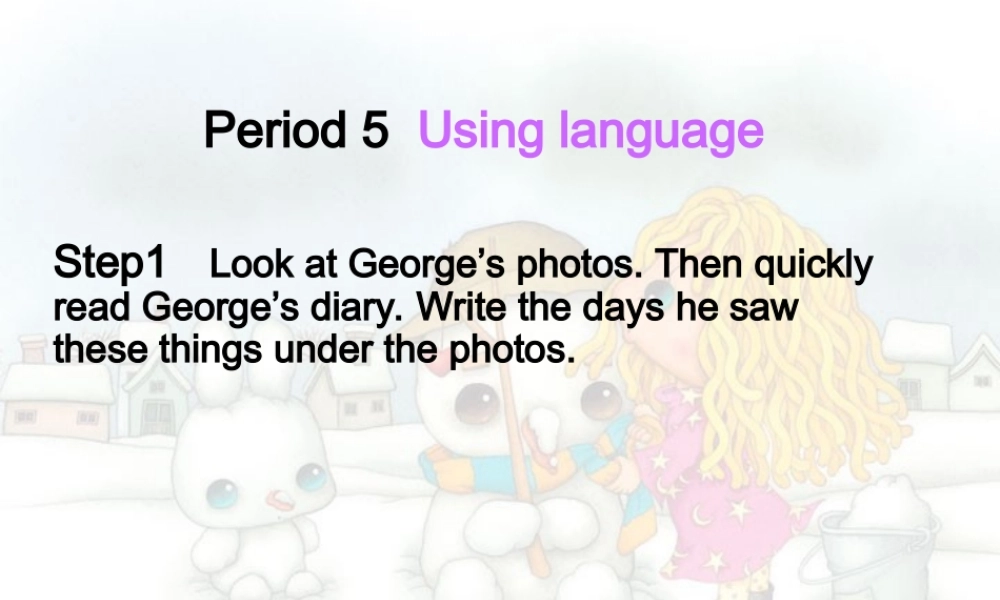 period 5 广东省高二英语Unit1 课件全集 广东省高二英语Unit1 课件全集