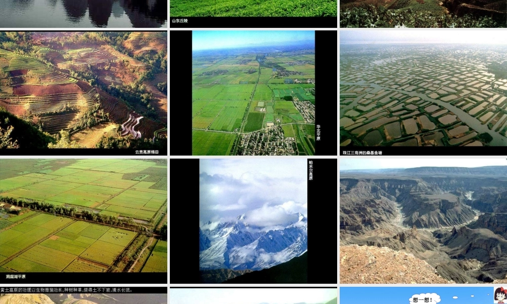 七年级历史与社会上册 第二单元第二课(自然环境)课件 人教新课标版 课件