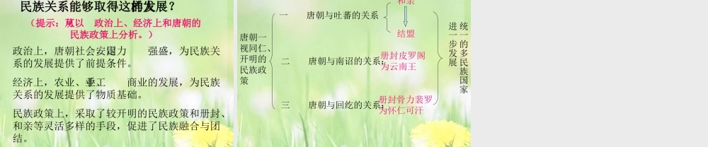 七年级历史下册 唐朝的民族关系课件 川教版 课件