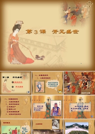 七年级历史下册 5.3(开元盛世)课件 岳麓版 课件