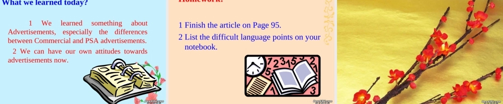 Unit4 Advertisements新课标 人教版 必修1 课件