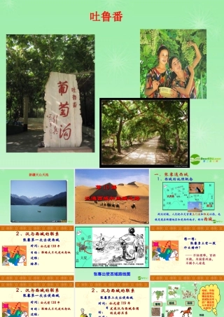 七年级历史 汉通西域和丝绸之路3课件 新人教版 课件