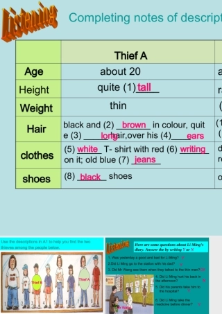Unit 3 Troubles listening 七年级英语上：Unit 3 Troubles Language & listening课件上海牛津版