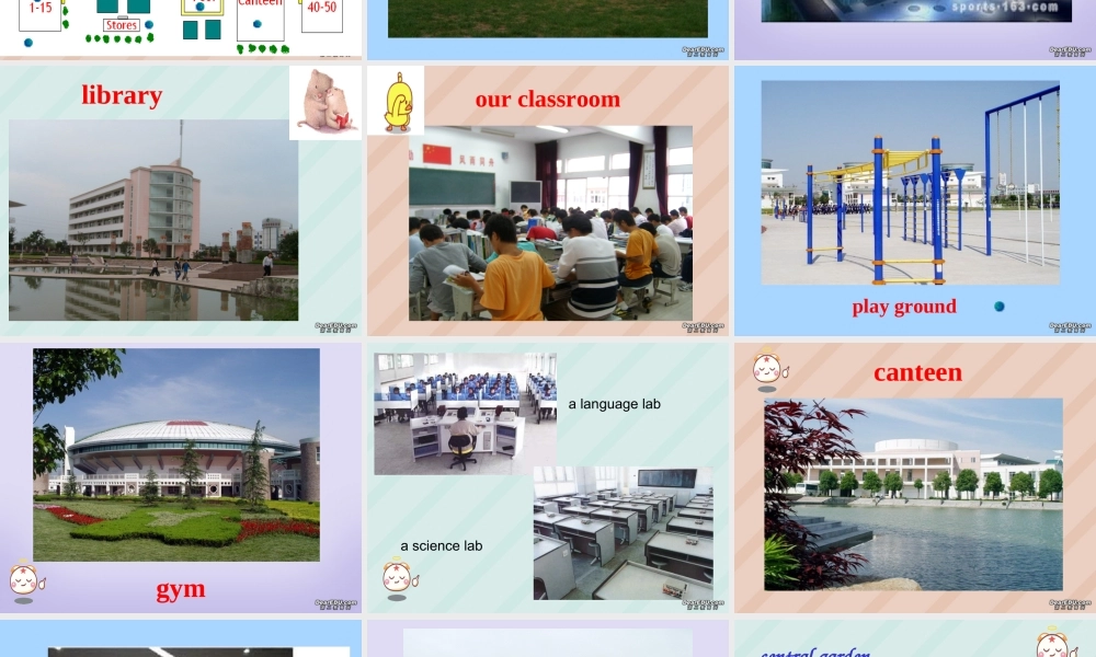 Unit1 School lifeword power牛津英语 课件