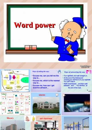 Unit1 School lifeword power牛津英语 课件