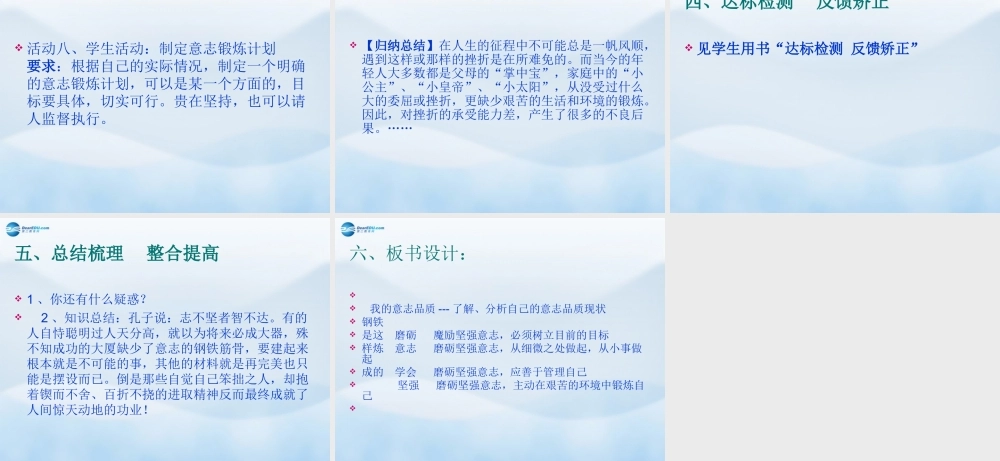 七年级政治下册 第六课 第二框 钢铁是这样炼成的课件 新人教版 课件