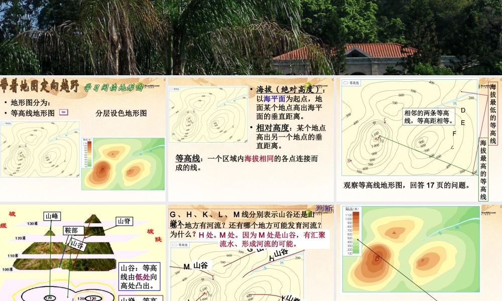 七年级历史与社会上册 第一单元 综合探究一从地图上获取信息课件 人教版 课件
