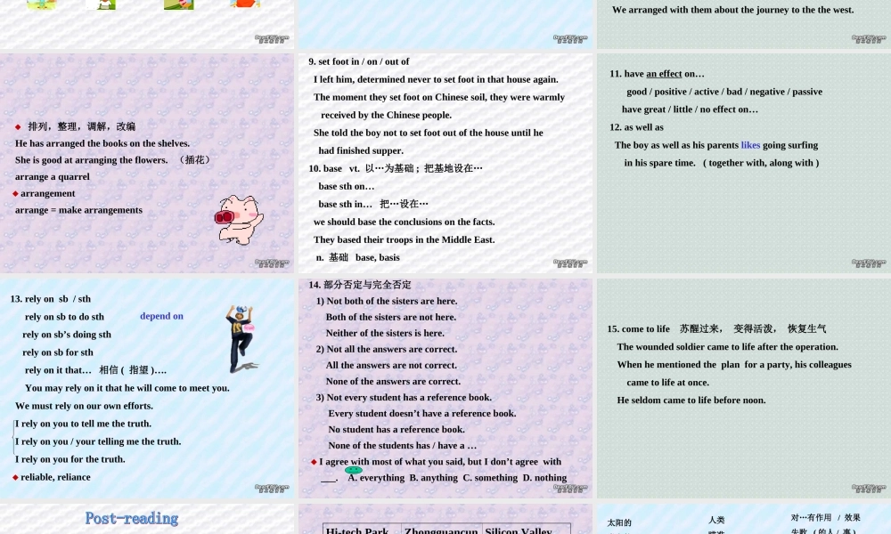 unit 11 reading,language points 高二英语Unit11全套课件 人教版 高二英语Unit11全套课件 人教版