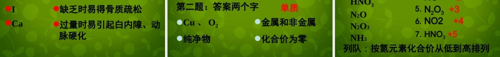 九年级化学上册(第三章 物质构成的奥秘)复习课件 (新版)沪教版 课件