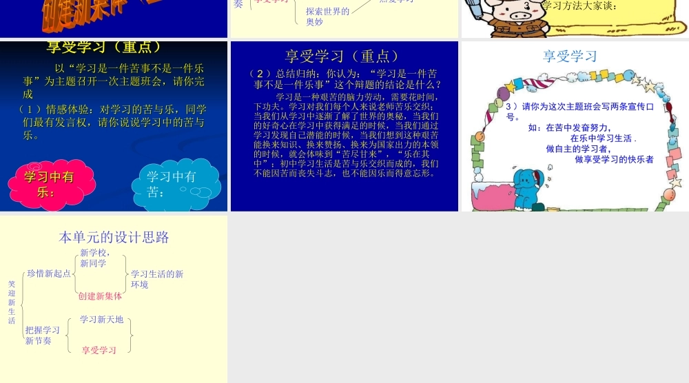 七年级政治笑迎新生活复习课件 七年级政治上：第一课 珍惜新起点 课件人教版新课标