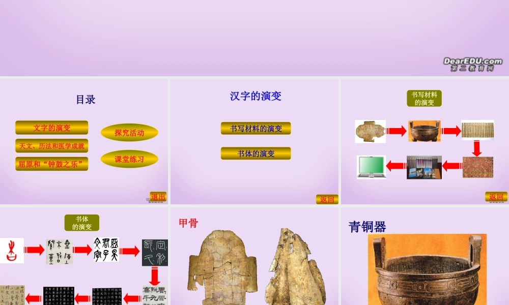 七年级历史第8课中华文化的勃兴(一)课件2 课件