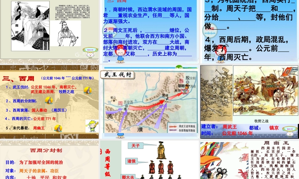 七年级历史上册 第一单元第四课夏、商、西周的兴亡课件 人教新课标版 课件