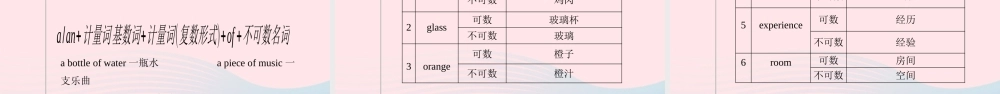 (河南专用)版中考英语二轮复习 语法专题过关 专题一 名词课件 人教新目标版 课件