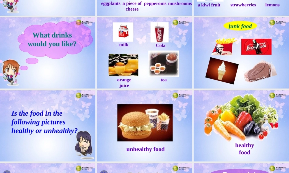 八年级英语上册(Unit 1 How often do you exercise Section A P3)课件 人教新目标版 课件