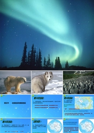 七年级地理下册 第二章了解地区第5节北极地区和南极地区课件 湘教版 课件