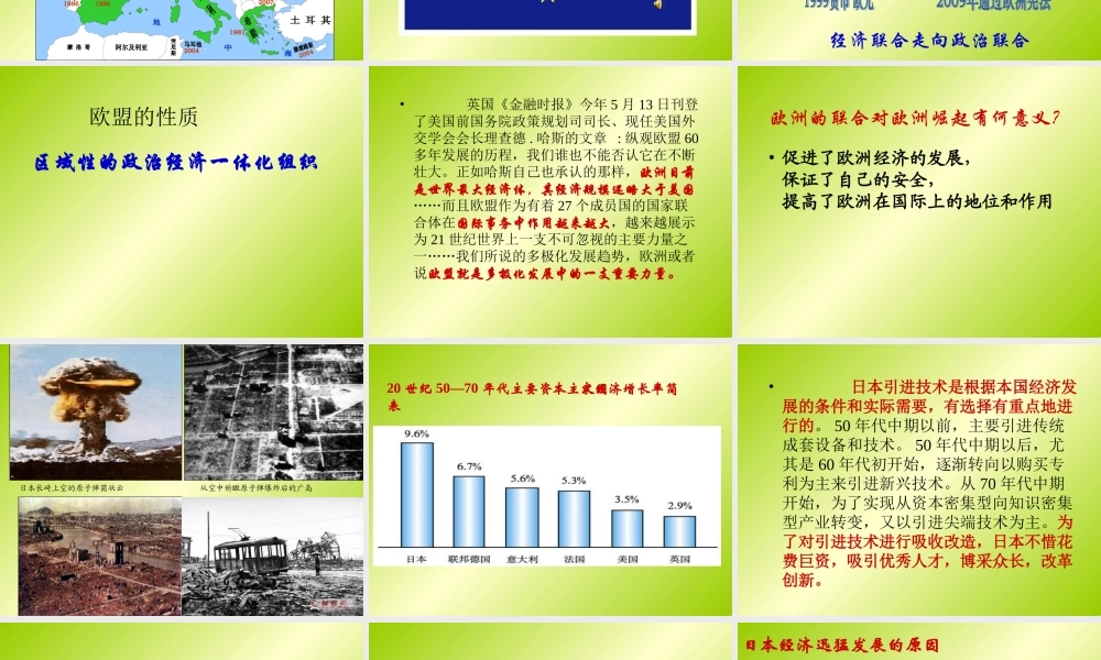 九年级历史下册 313(挑战 两极 )课件 北师大版  课件