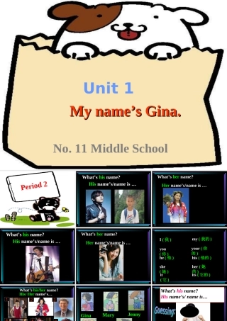 Period 2 人教新目标七年级英语上Unit1课件(整个单元)