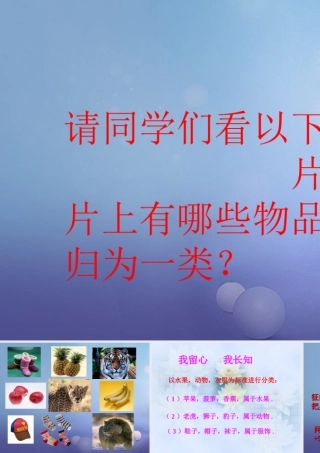 七年级数学上册 3.4 整式的加减 3.4.1 同类项导入素材 (新版)华东师大版 素材