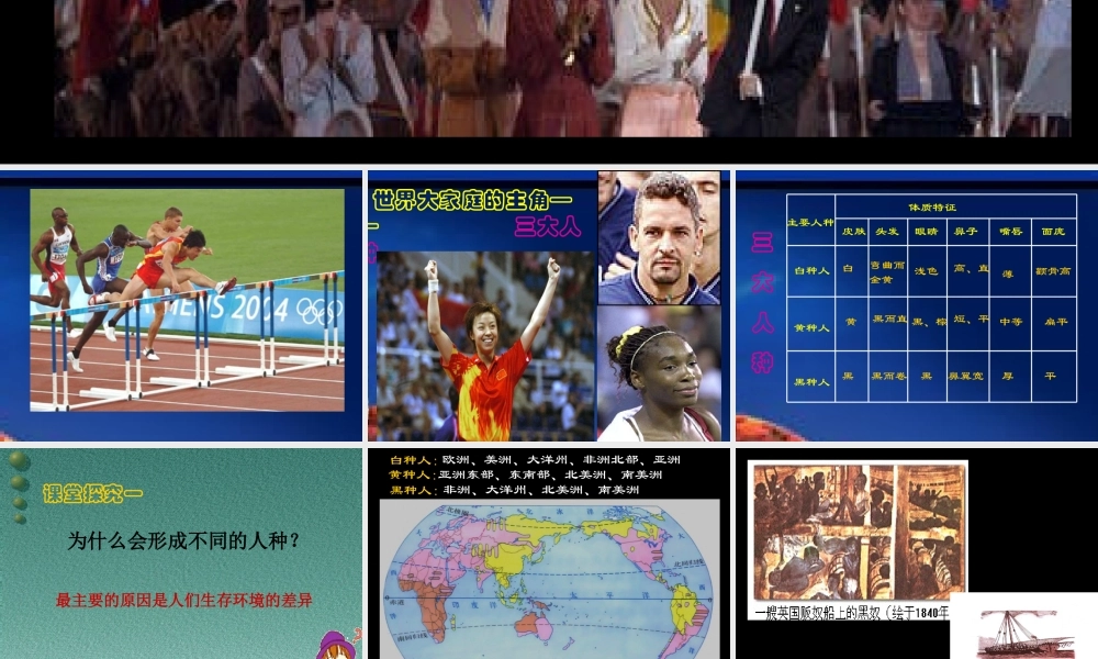 七年级历史与社会上册 2.3(世界大家庭)课件 人教新课标版 课件