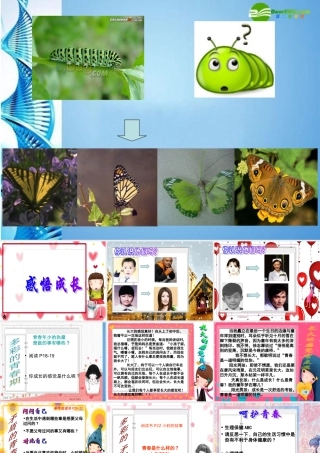 七年级思想品德下册 第十六课(长大的感觉)课件 苏教版 课件