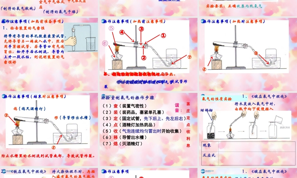 九年级化学上册 第二单元 课题3 制取氧气(第2课时)课件 (新版)新人教版 课件
