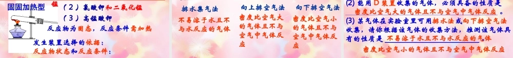 九年级化学上册 第二单元 课题3 制取氧气(第2课时)课件 (新版)新人教版 课件