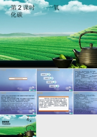 九年级化学上册 第六单元 碳和碳的化合物 课题3 二氧化碳和一氧化碳 第2课时 一氧化碳导学课件 (新版)新人教版 课件