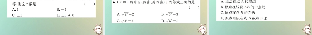 中考数学系统复习 第一单元 数与式 第1讲 实数及其运算课件
