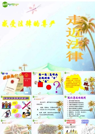 七年级思想品德上册 第五单元 走近法律 第十三课 法律是什么课件 湘教版 课件