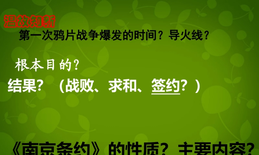 1015年八年级历史上册 第2课 第二次鸦片战争课件 川教版 课件