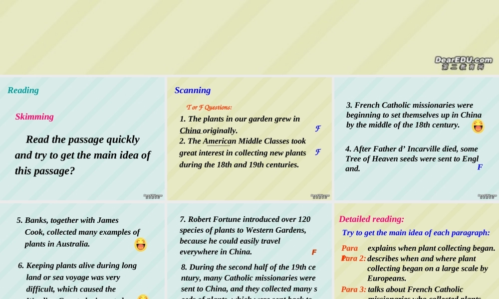 Unit4高三英语选修9教学课件 新课标 人教版 课件