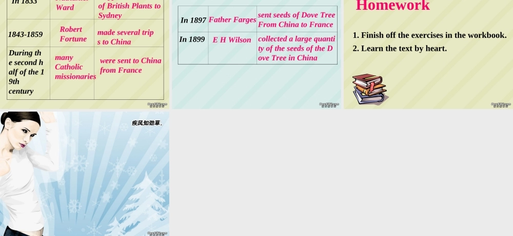 Unit4高三英语选修9教学课件 新课标 人教版 课件