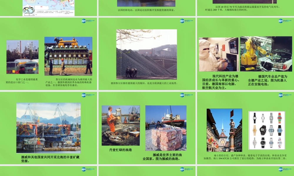 七年级地理下册 第八章 第二节 欧洲西部课件1 新人教版 课件