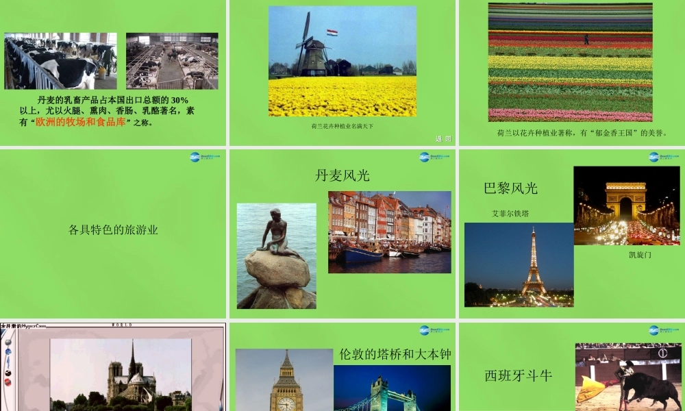 七年级地理下册 第八章 第二节 欧洲西部课件1 新人教版 课件