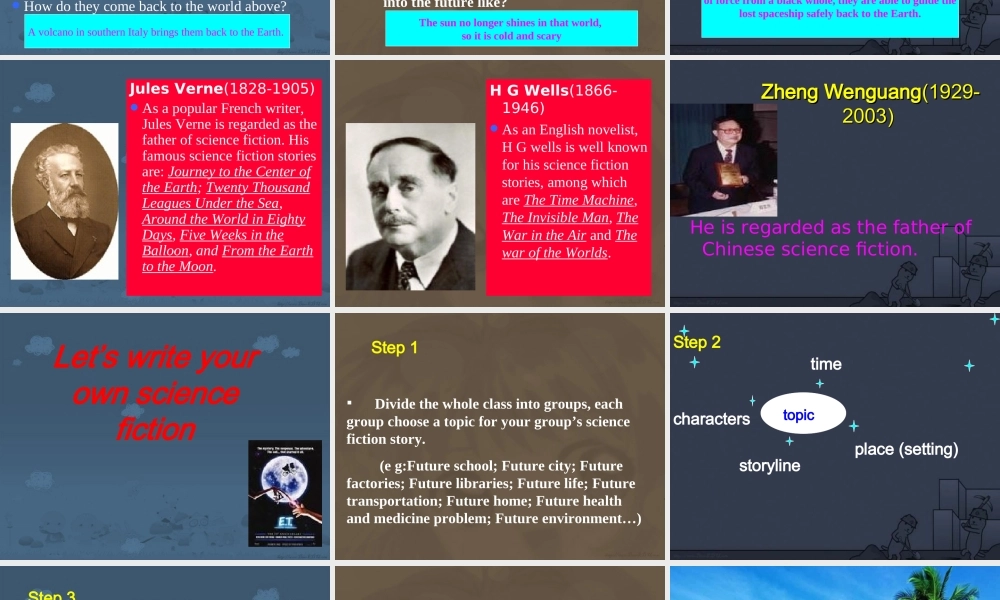 Unit3 Tomorrows world 新课标0 课件