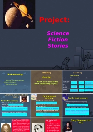 Unit3 Tomorrows world 新课标0 课件