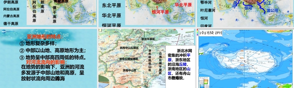 七年级历史与社会上册 第二单元 第二课 第一框 地形多样课件 人教版 课件