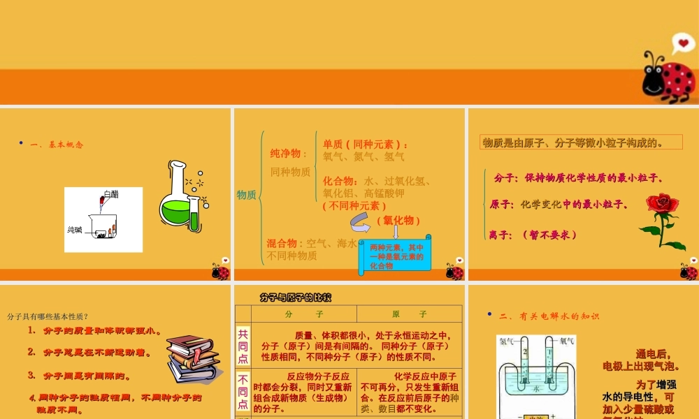 九年级化学上册 第三单元(自然界的水)课件 人教新课标版 课件