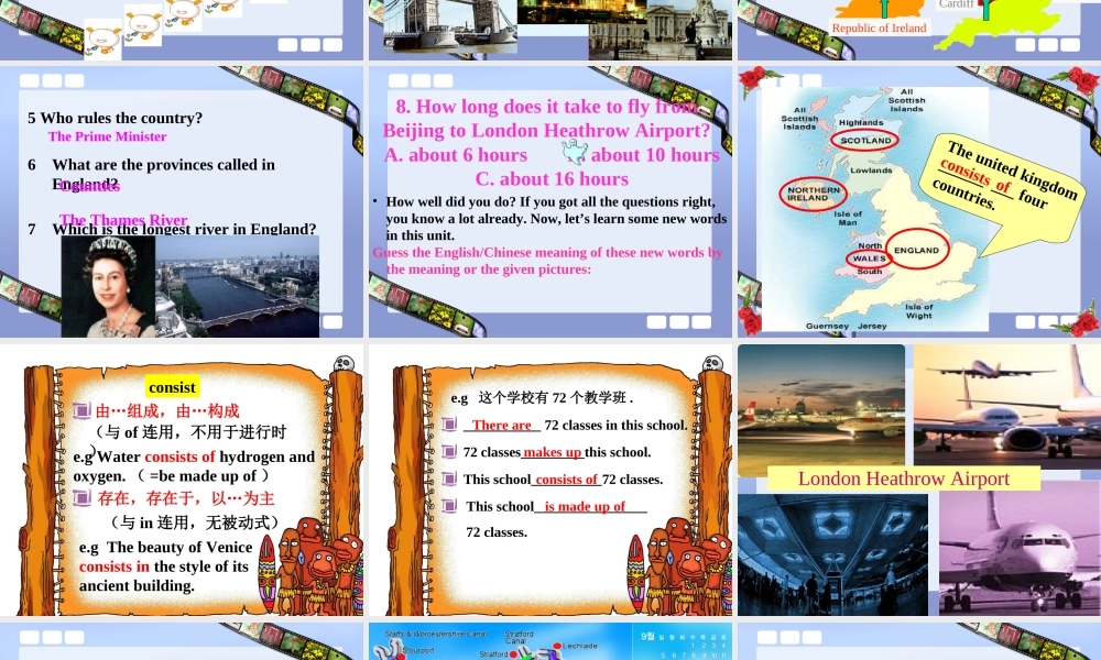 M5Unit2 Warming up, The new words 新课标必修5Unit2全套课件 新课标 人教版