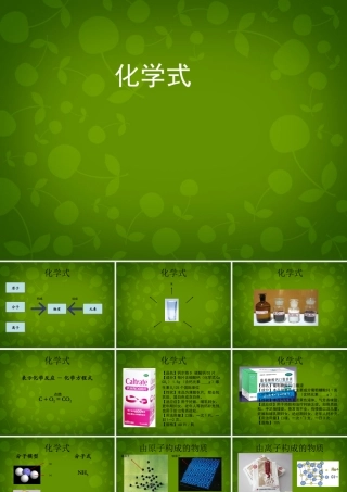 九年级化学上册 44 化学式与化合价课件3 新人教版 课件