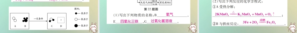 九年级化学上册 第五单元(化学方程式)检测题课件 (新版)新人教版 课件