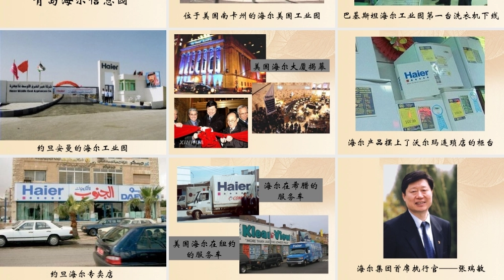 九年级历史下册 第18课 经济全球化的趋向 共建 地球村 图片素材 川教版 素材