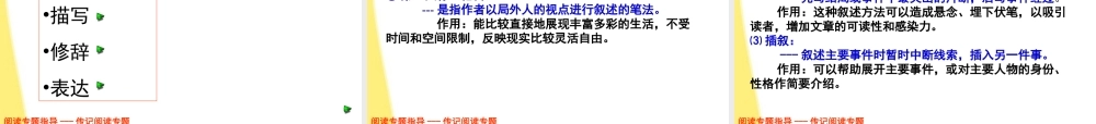 11—12年高三语文传记类阅读讲稿课件