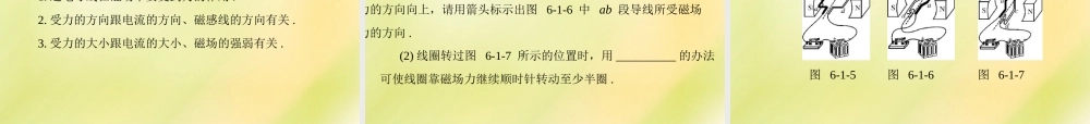 (南粤专用)中考物理 第一部分 第六单元 第1讲 电与磁复习课件