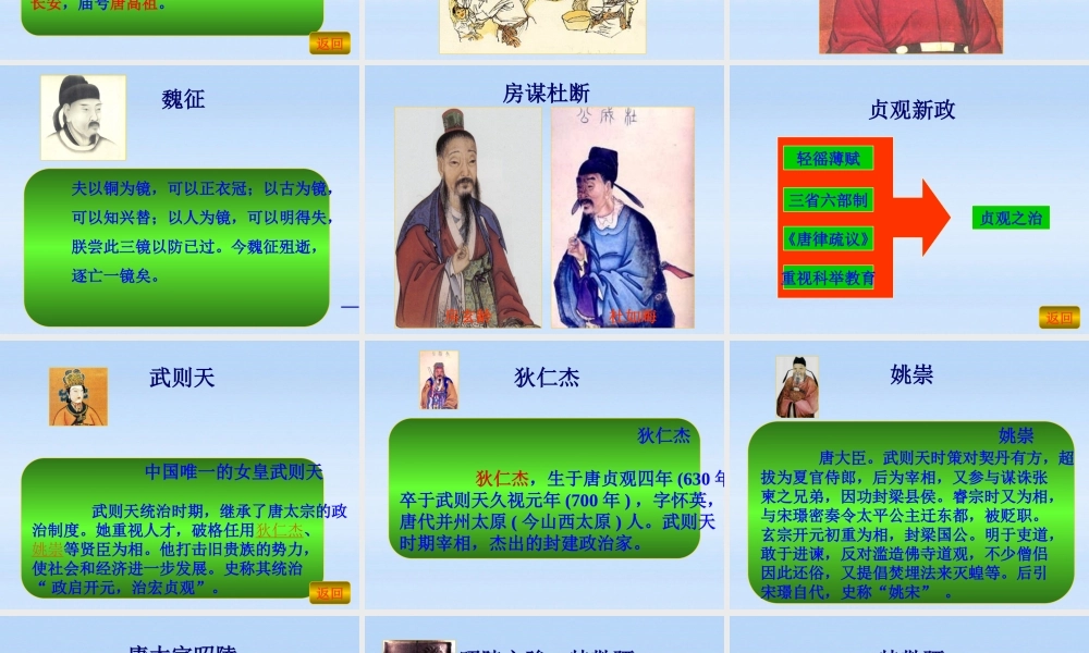 七年级历史下册 第一单元第2课贞观之治课件 人教新课标版 课件