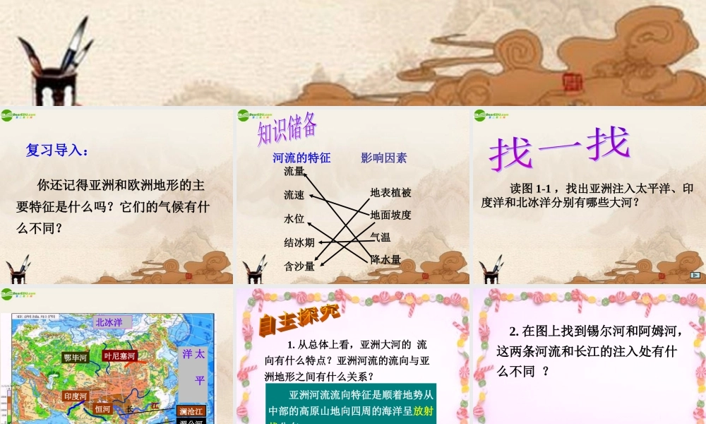 七年级地理下册 第一节亚洲及欧洲(第4课时)课件 湘教版 课件