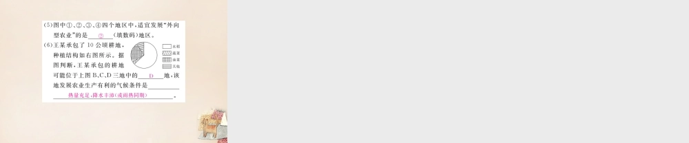 八年级地理上册 第四章 第一节 农业课件 (新版)湘教版 课件