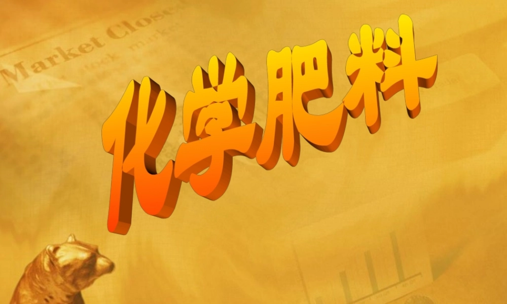 九年级化学下册 单元3盐 化学肥料课件