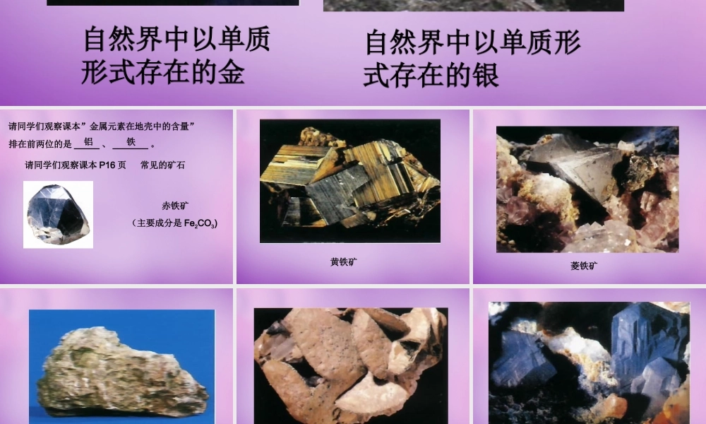 九年级化学上册 53 金属的防护和回收课件2 沪教版 课件